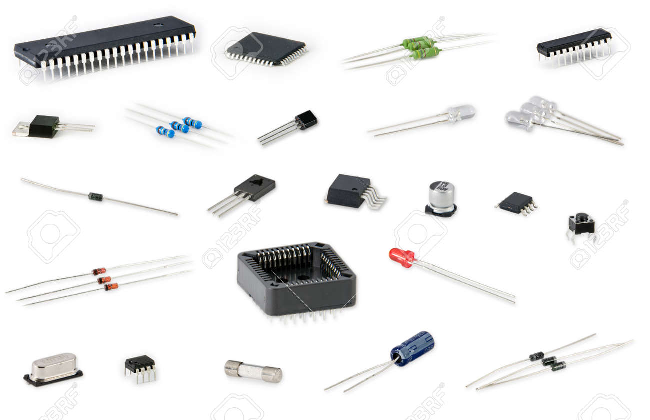 10880787-electronic-components